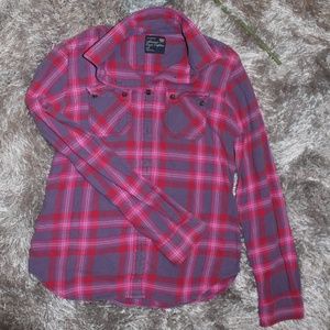 Pink American Eagle Flannel